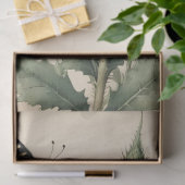 アザラシ&バタフライプリント 薄葉紙 (ギフト)