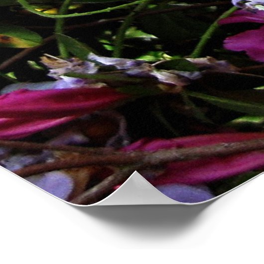 アザレアと藤 ポスター (角)