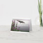 アザレアの花 カード (裏面)