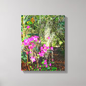 アザレアパスボックタワーガーデンズレイクウェールズ キャンバスプリント (正面)