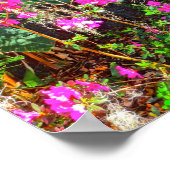 アザレアパスボックタワーガーデンズレイクウェールズ ポスター (角)