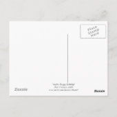 アザレア誕生日はがき ポストカード (裏面)