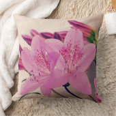 アザレア開花 クッション (ブランケット)