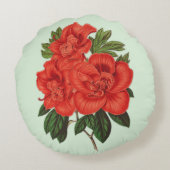 アザレア(インディカ)グランド公爵夫人 ラウンドクッション (裏面)