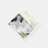 アザレア – パーソナル結婚紙ナプキンス スタンダードカクテルナプキン (角)