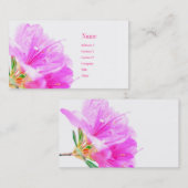 アザレア 名刺 (正面/裏面)