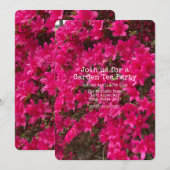 アザレア 招待状 (正面/裏面)