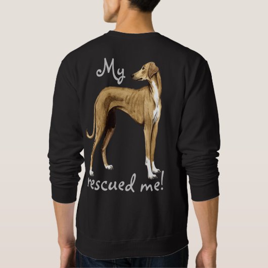 アザワクを救う スウェットシャツ (裏面)