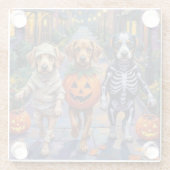 アザワクハロウィンコスチューム ガラスコースター (裏面)