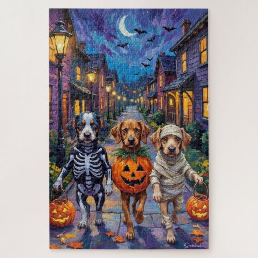 アザワクハロウィンコスチューム ジグソーパズル (縦)