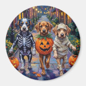 アザワクハロウィンコスチューム マグネット (正面)