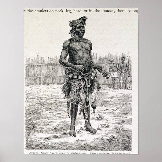 アザンデビンサまたはウィッチドクター ポスター (正面)