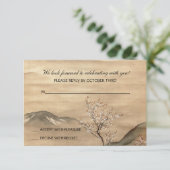 アシアナ  レスポンスカード 招待状 (スタンド正面)