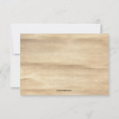 アシアナ  レスポンスカード 招待状 (裏面)