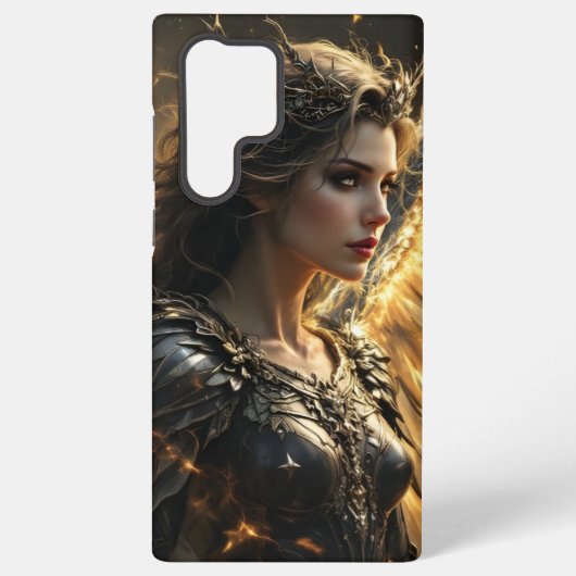 アシェンライト:シャドーフレームセラフ SAMSUNG GALAXYケース (裏面)