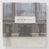 アシェヴィルのアシェヴィル美術館 ストーンコースター (正面)