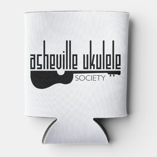 アシェヴィルウクレレ協会 缶クーラー (正面)