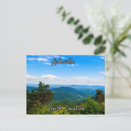 アシェヴィルノースカロライナはがき旅行お土産 ポストカード (スタンド正面)