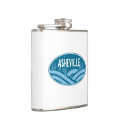 アシェヴィルノースカロライナアウトドア フラスク (右)