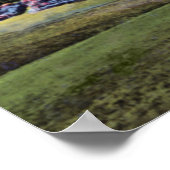 アシェヴィルノースカロライナグローブパークイン ポスター (角)