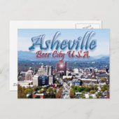 アシェヴィルビールシティUSA ポストカード (正面/裏面)
