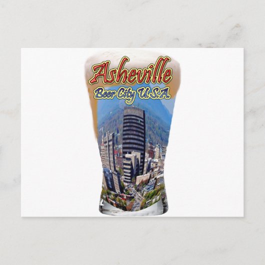 アシェヴィルビールシティUSA ポストカード (正面)