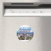 アシェヴィルビールシティUSA マグネット (インサイチュ (食洗機))