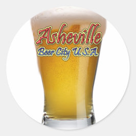 アシェヴィルビールシティUSA ラウンドシール