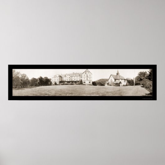 アシェヴィル大学の写真1910 ポスター (正面)