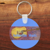 アシェヴィル音楽 キーホルダー (正面)