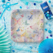 アシエットエンカートンパピロン ペーパープレート (パーティー)