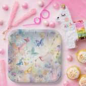 アシエットエンカートンパピロン ペーパープレート (パーティー)