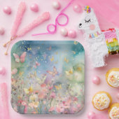 アシエットエンカートンパピロン ペーパープレート (パーティー)