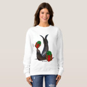 アシカの休日の汗シャツ スウェットシャツ (正面フル)