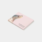 アシカの水彩画のイラストレーションは|あなたの名前を加えます ポストイット (アングル)