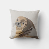 アシカ動物 クッション (正面)