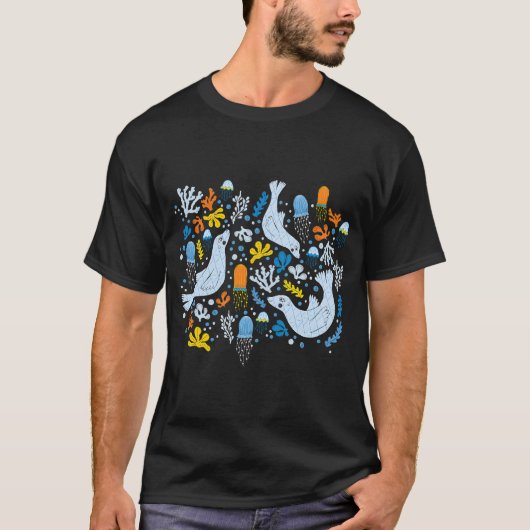アシカ Tシャツ (正面)
