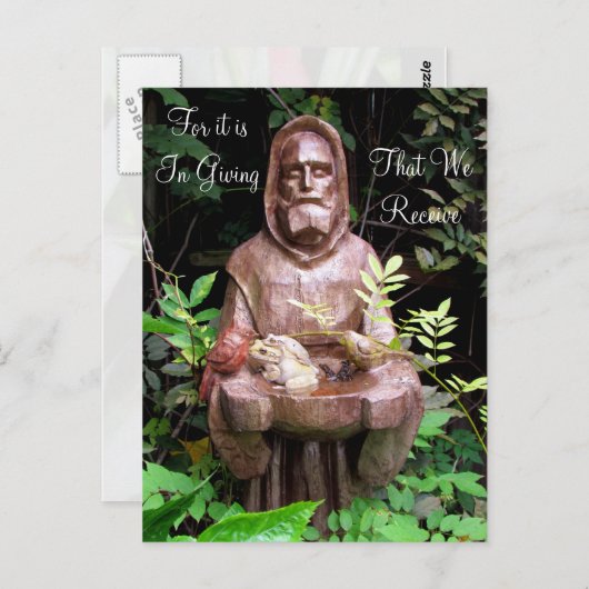 アシシの引用文はがき ポストカード (正面/裏面)