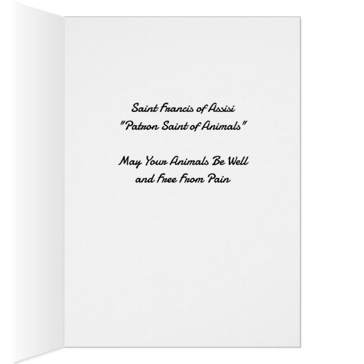 アシシアニマル恵み聖フランシス (内側 (右))