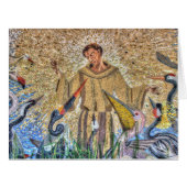 アシシモザイクのフランシス (正面横)