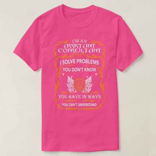 アシスタントクラシックコンサルタントTシャツ Tシャツ (デザイン正面)