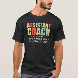 アシスタントコーチ定義プロフェッショナルコーチVi Tシャツ
