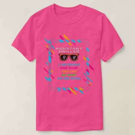 アシスタントドリラクラシックーのTシャツ Tシャツ (デザイン正面)