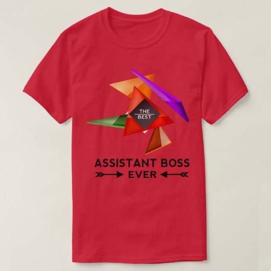 アシスタントボスニースデザイン Tシャツ (デザイン正面)