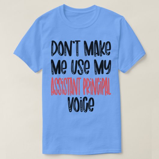 アシスタント主おもしろい者がアイディアアシスタントp tシャツ (デザイン正面)