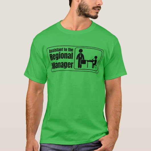 アシスタント地域マネージャー娘 Tシャツ (正面)
