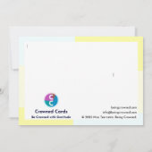 アシスタント気には サンキューカード (裏面)