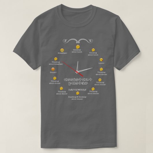 アシスタント牧師ニースデザイン2017 Tシャツ (デザイン正面)