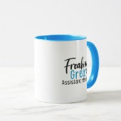 アシスタント素晴らしマネージャーのフリーキング マグカップ (正面右)