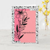 アシスタント・マネージャへのプロモーションおめでとう カード (黄色い花)